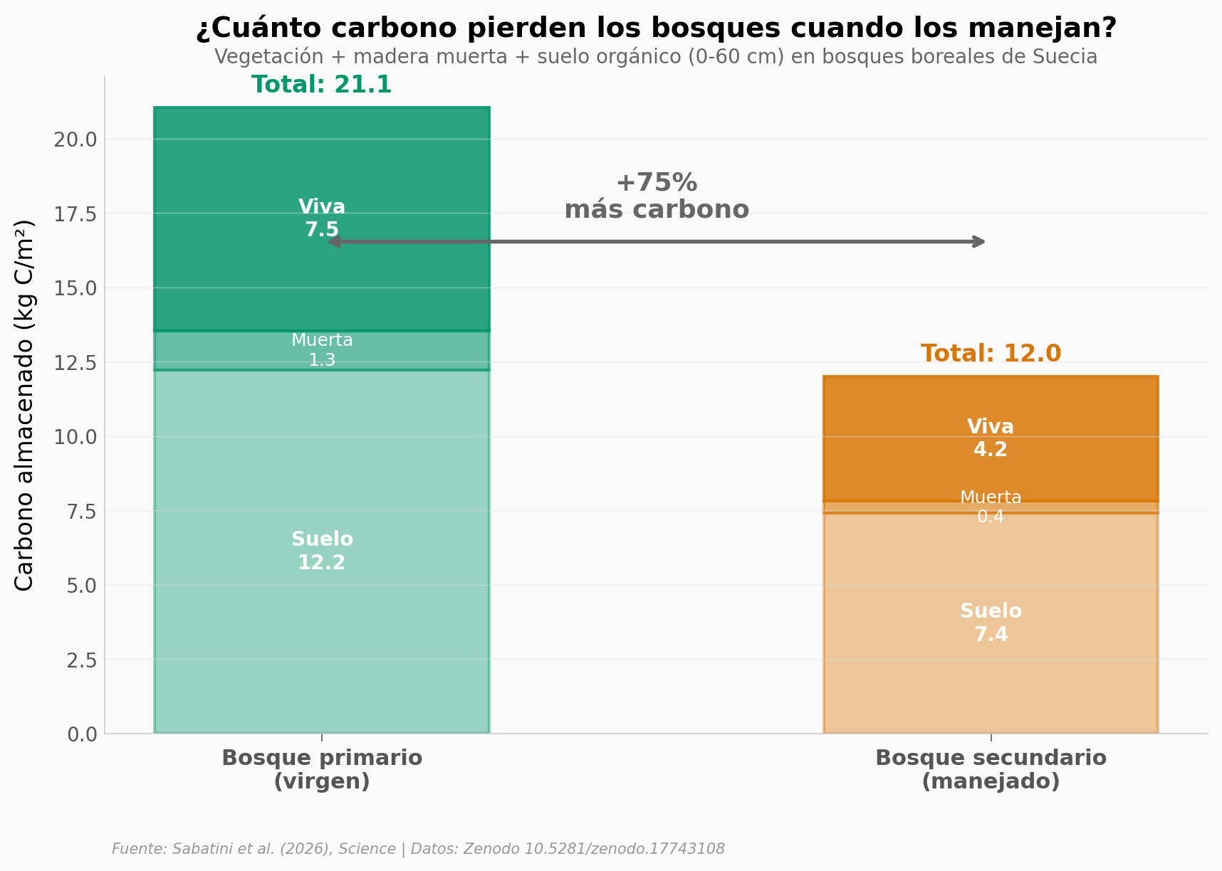 Carbono primario vs secundario